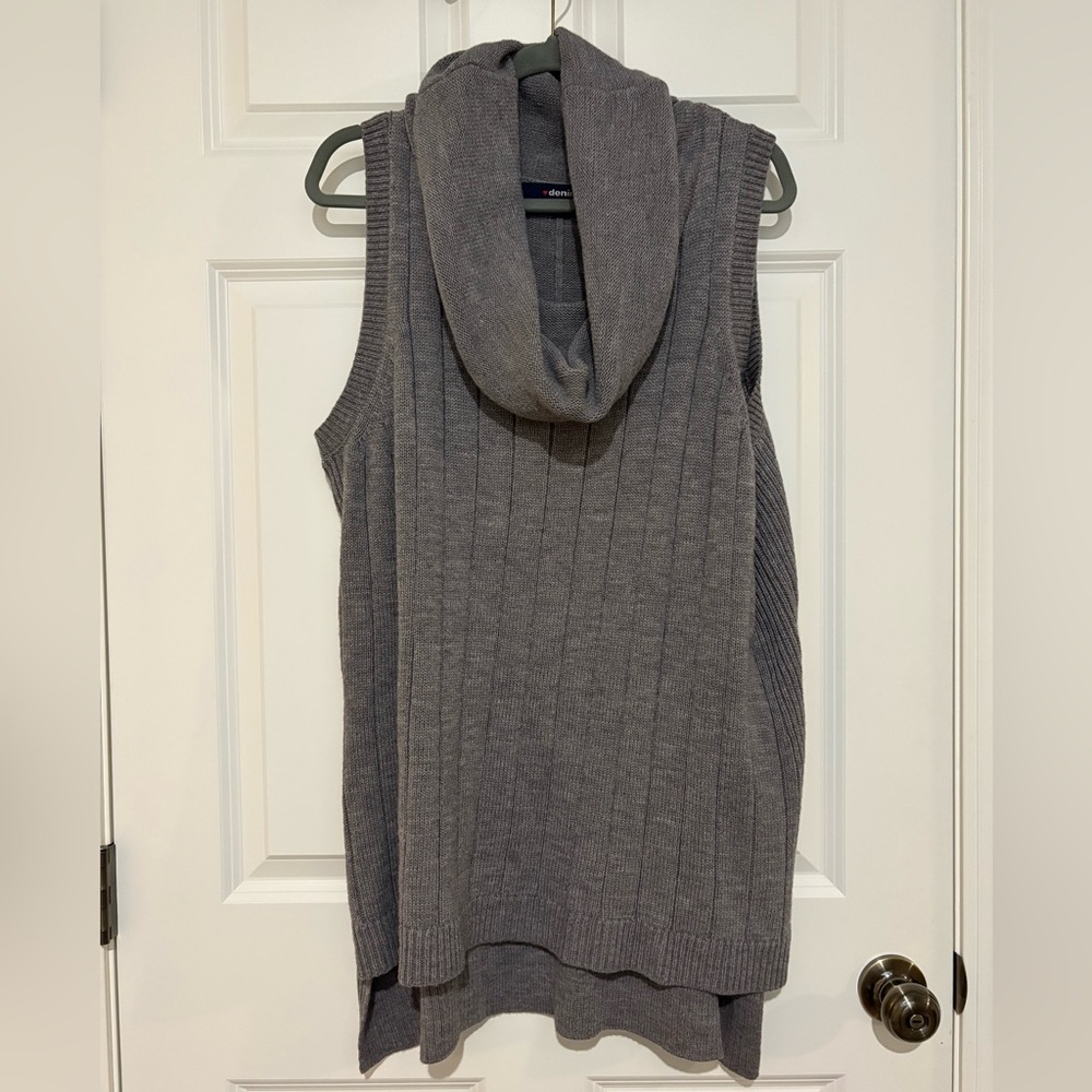 Denim 24/7 Charcoal Knit Top